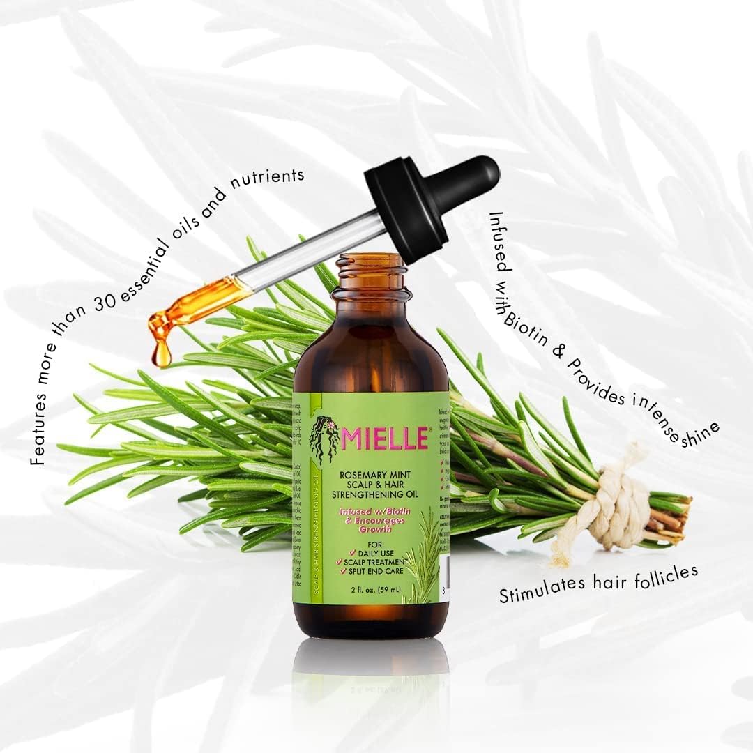 Rosemary Mint Scalp and Hair Strengthening Oil Original