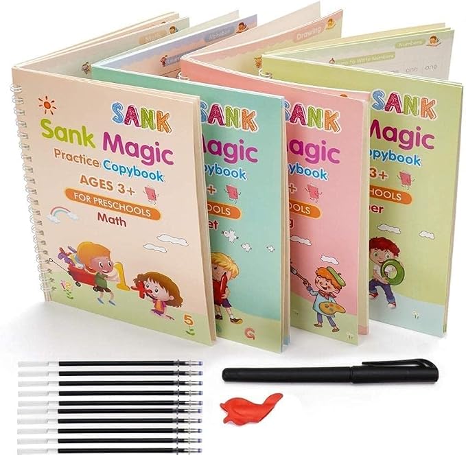 SANK™ Premium Magic Handwriting Practice Book